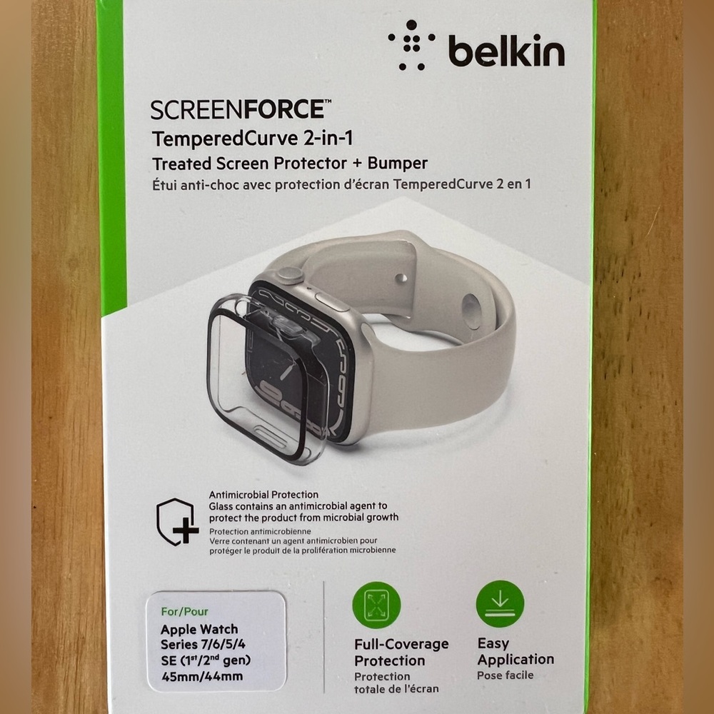 Belkin Apple Watch Series 7/6/5/4 45mm/44mm Screen Protector